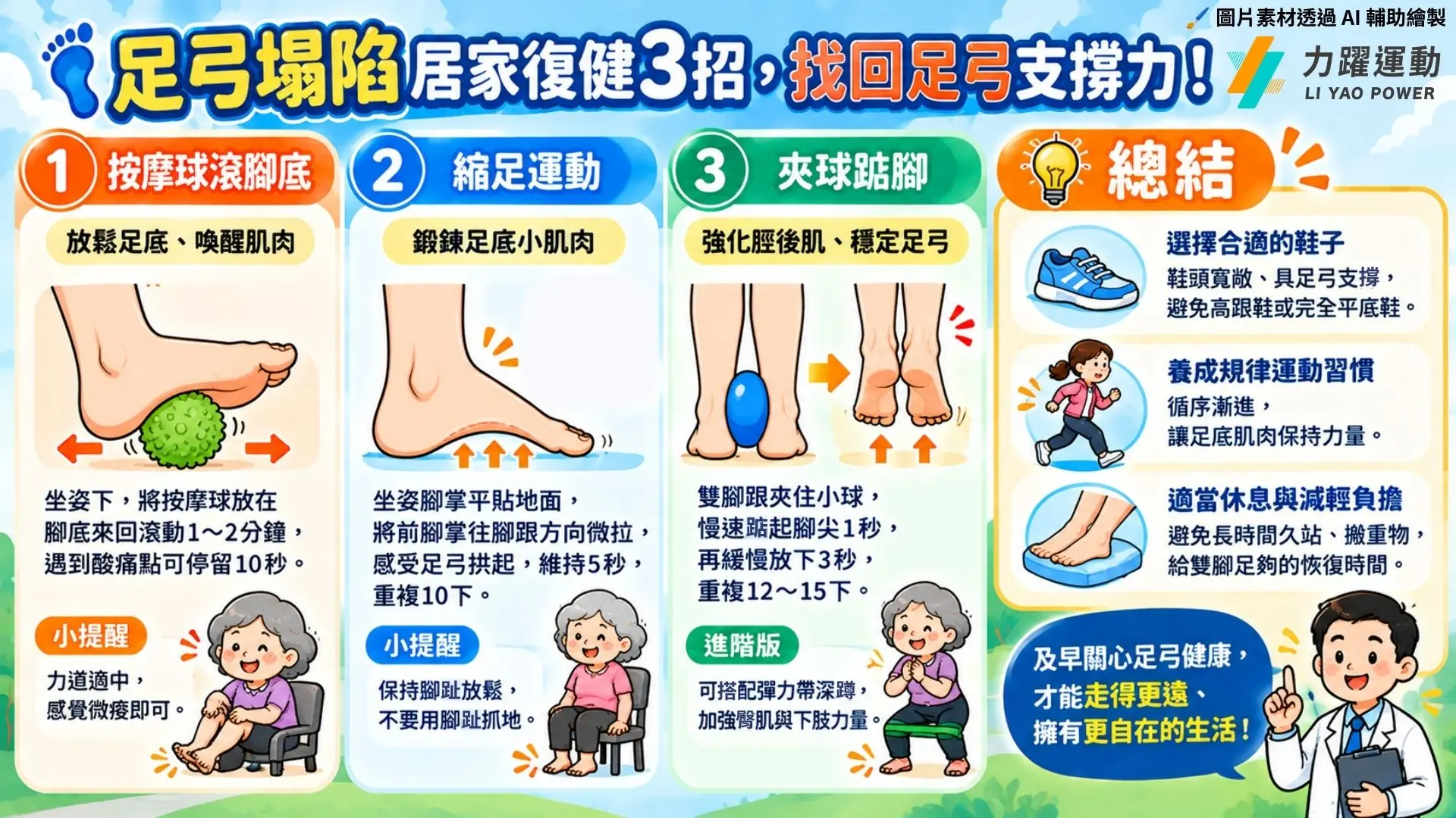 足弓塌陷衛教3